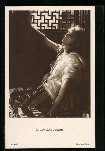 Carte postale actrice - carte,