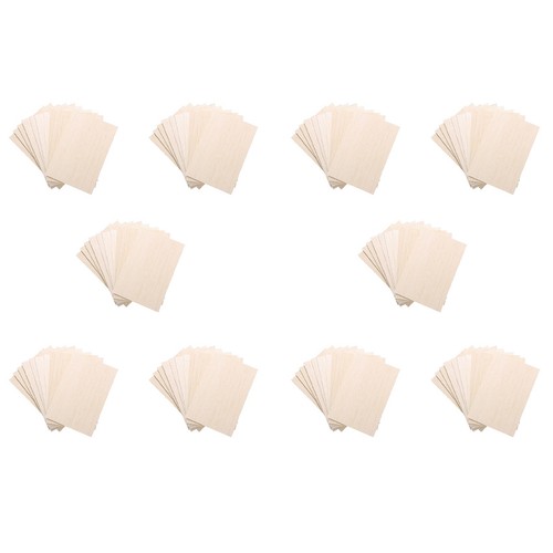 Paquet 100 feuilles bois - 100, de