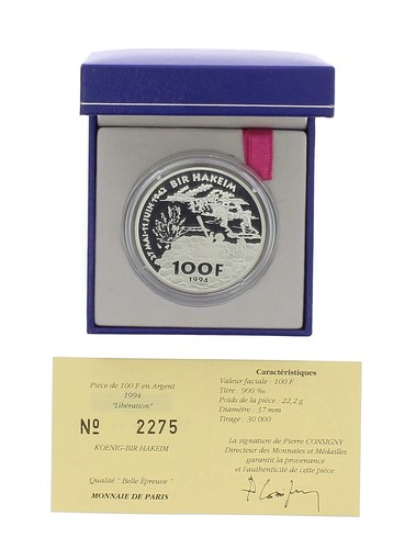 Monnaie paris 100 francs - monnaie,
