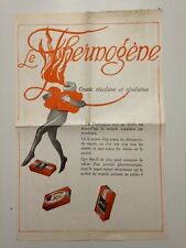 ANCIEN DEPLIANT PUBLICITAIRE