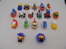 Lot Jouets Cadeau Nesquik 80-90 - Bateau Avion Vaisseau Camion Vintage