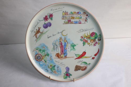 Plat tarte porcelaine de - plat,