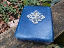 Rare Ancien écrin pour croix