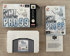 JEU NINTENDO 64 NHL PRO 99 PAL COMPLET TBE N64