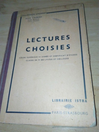 Lectures choisies jean - choisies,
