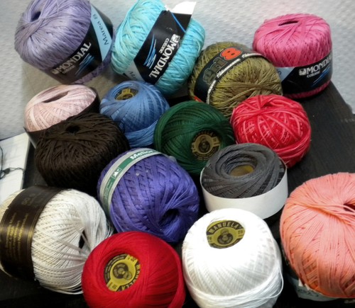 Filet fil crochet - filet-,