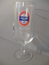 Verre a bière publicitaire ancien "ANCRE export"