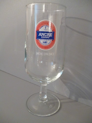 Verre bière publicitaire - a,