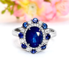 Bague cocktail en argent 925