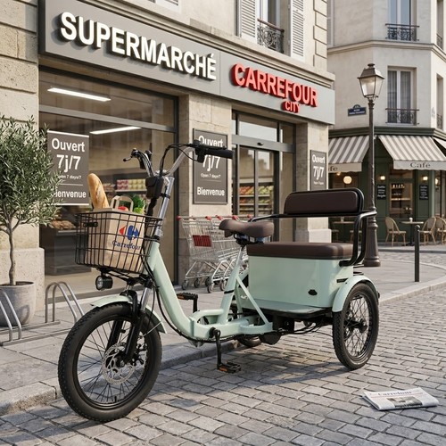 Tricycle électrique pliable - tricycle,