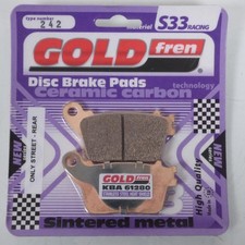 Plaquette de frein Gold Fren