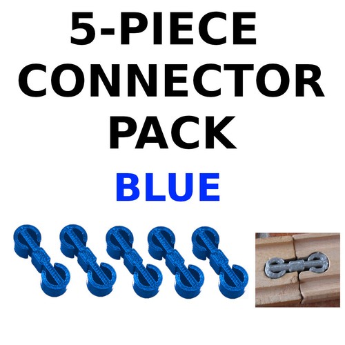 Bleu mâle piste connecteurs - mâle,
