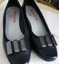 JB MARTIN ESCARPINS CUIR NOIR