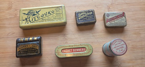 Lot boîtes metalliques - lot, de
