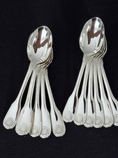 12 Cuillères À Moka Christofle Vendôme