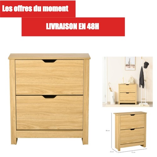 Homcom meuble chaussures - homcom,