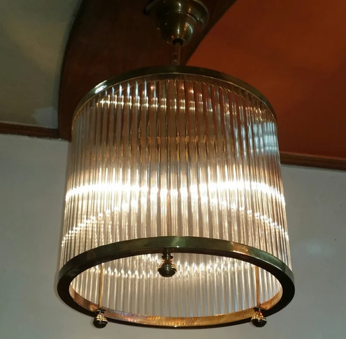 Paire lustre ancien - lustre,