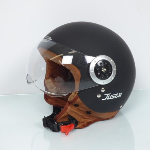 Casque jet torx justin - justin, black