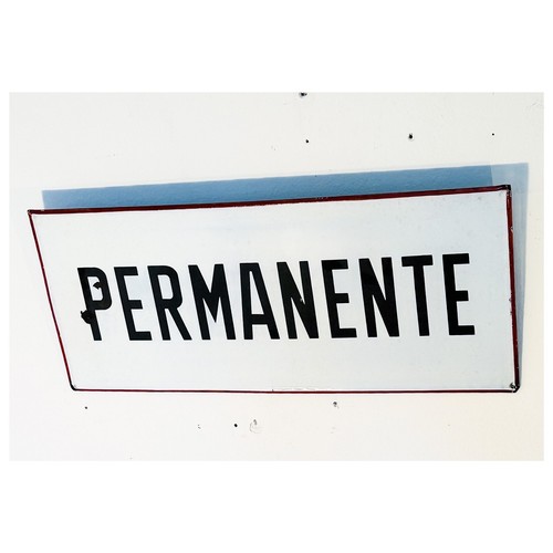 Panneau émaillé vintage - Émaillé,
