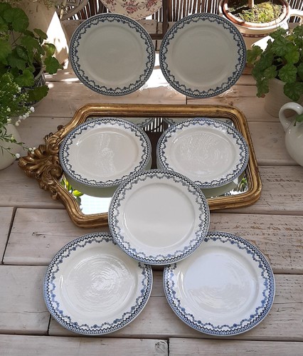 Assiettes plates - 7,