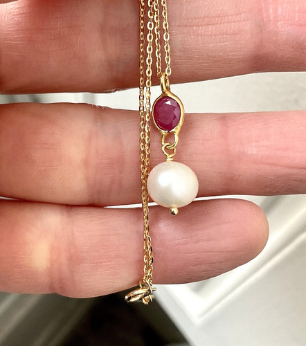 Rubis veritable perle - veritable,