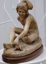 GRANDE  SCULPTURE XIXe - JEUNE