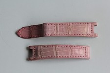 CARTIER Bracelet montre croco