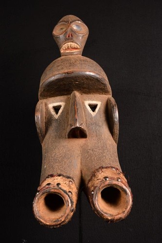 Masque africain ancien wir - ancien,