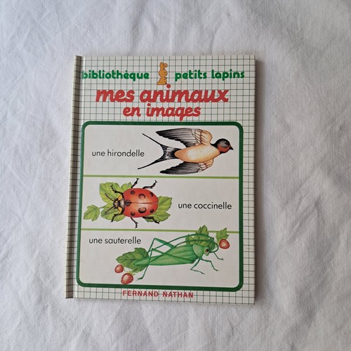 Livre mes animaux - livre, images