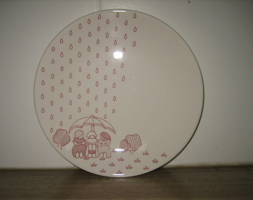 Ancienne assiette dessert - ancienne,