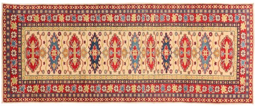 Tapis kazak 80x300 fait - fait, main