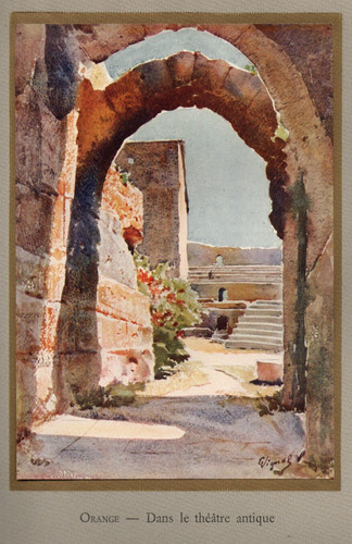 Orange dans le théâtre - orange,