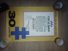 affiche appel du 18 juin 1940