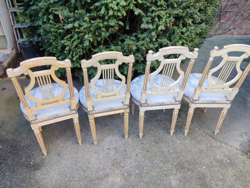 Chaises lyre couleur - 4, à