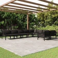 Salon de Jardin 9 pcs avec