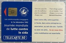 Télécarte SIDA JOURNÉE