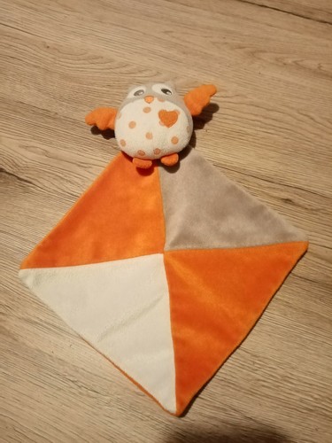 Doudou chouette hibou cape - chouette,