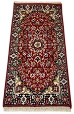 Rouge Tapis Laine Tapis de Sol