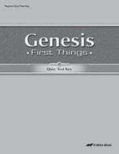 A Beka Genesis: First Things