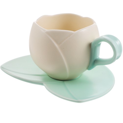 Tasse cafe avec sous - avec,