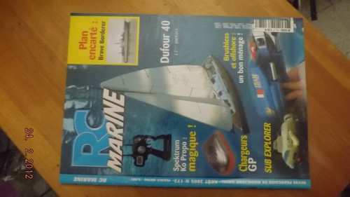 Revue marine 173 plan - cg,