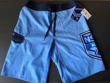 QUIKSILVER STATE Of ORIGIN NSW BLUES BOARDSHORTS BOYS Size 16