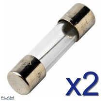 2x Fusible verre 20A 250V 5x20mm action rapide / 2pcs Tube Fuse Glass quick blow
