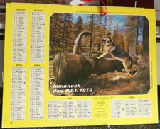 Calendrier des postes 1978