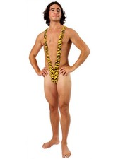 Borat mankini imprimé - borat, tigre