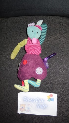 Doudou peluche vibrante souris - doudou,