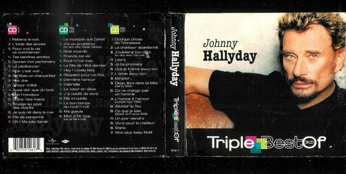 Johnny hallyday triple best - :,