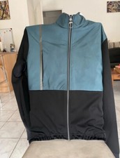 Santini vega absolute veste hiver cyclisme vélo bleu-noir taille L