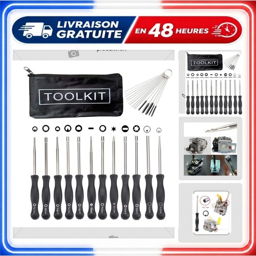 Kit réglage carburateur - , 12