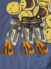 Ciseaux Fiskars universel droitiers 21 cm - Fiskars Orange